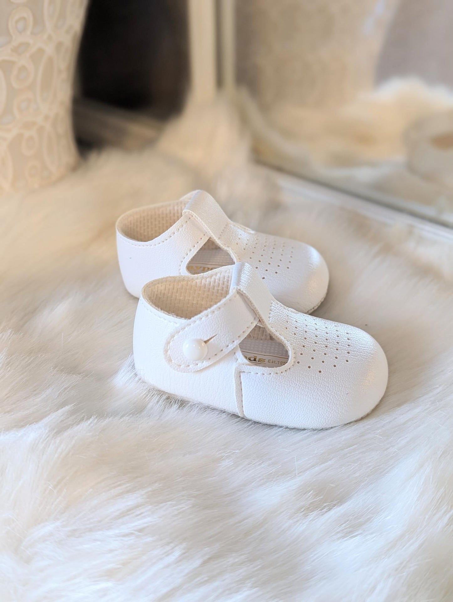 Boys Soft Sole Shoes White