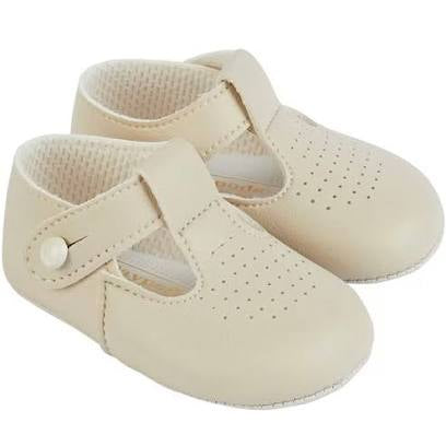 Boys Soft Sole Shoes Beige