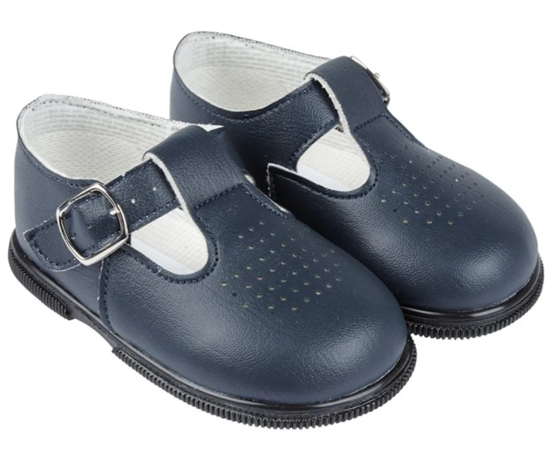 Boy's Hard Sole Shoes Navy