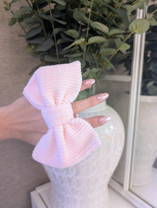 Bow Headband Pink