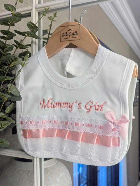 Bib Pink Mummy's Girl