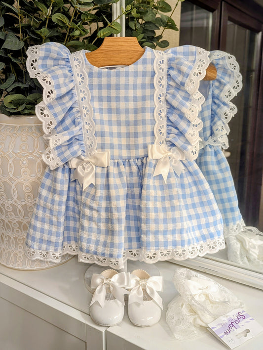 Blue Gingham Dress