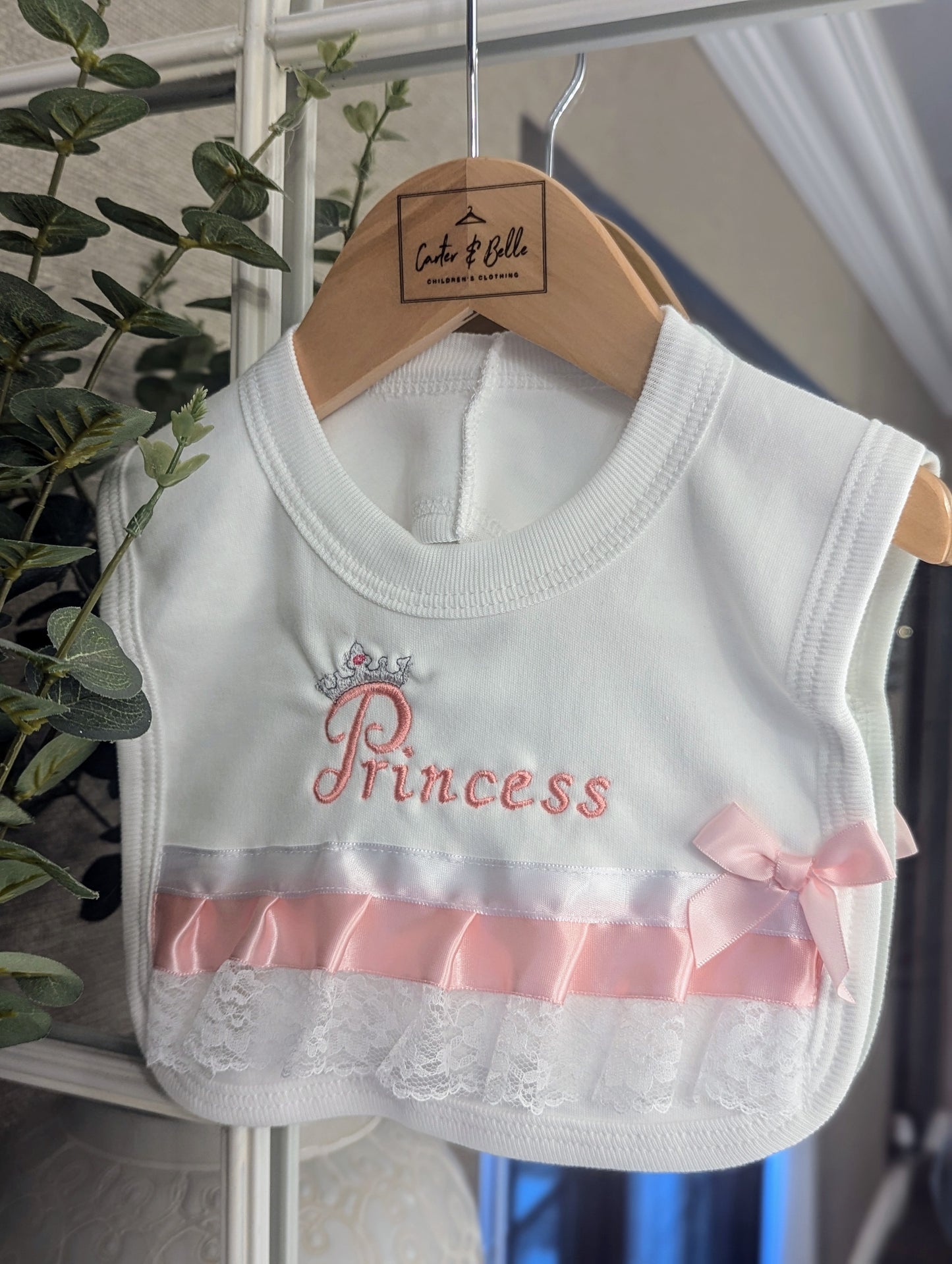 Bib Pink Princess